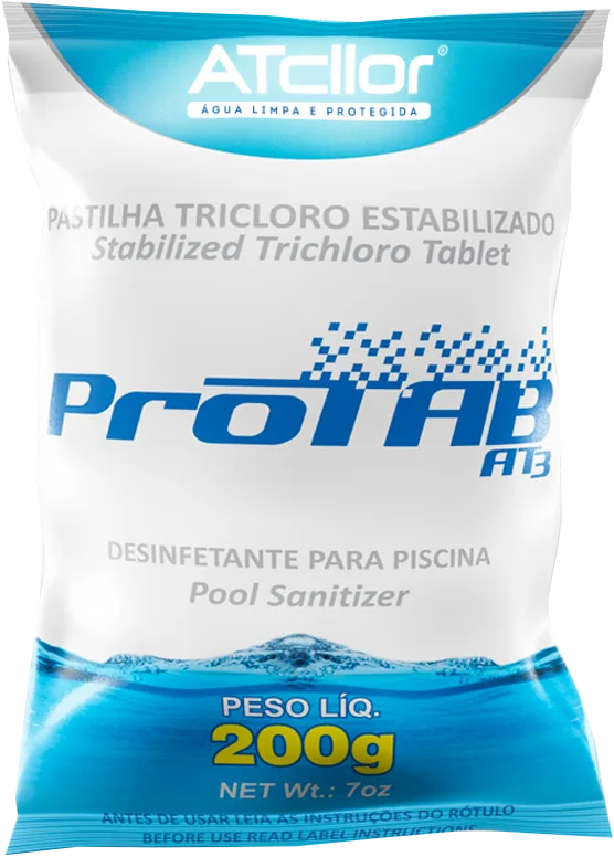 Pastilha de Cloro Tricloro PROTAB AT3