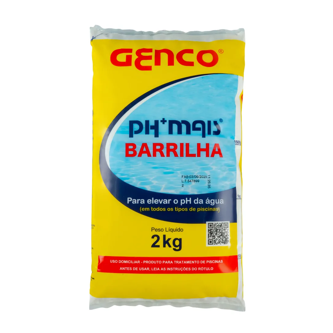 Barrilha Elevadora de pH pH+ Mais