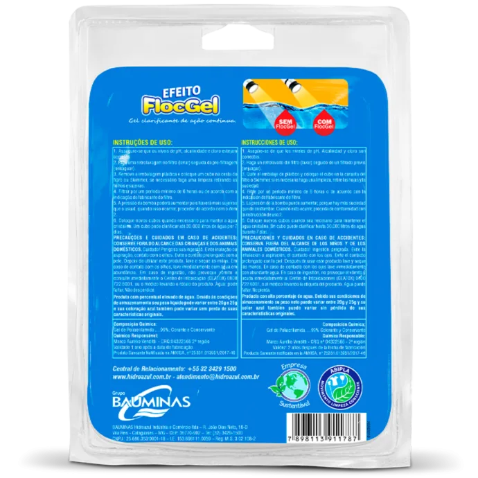 Clarificante em Cubo Floc Gel — imagem 2
