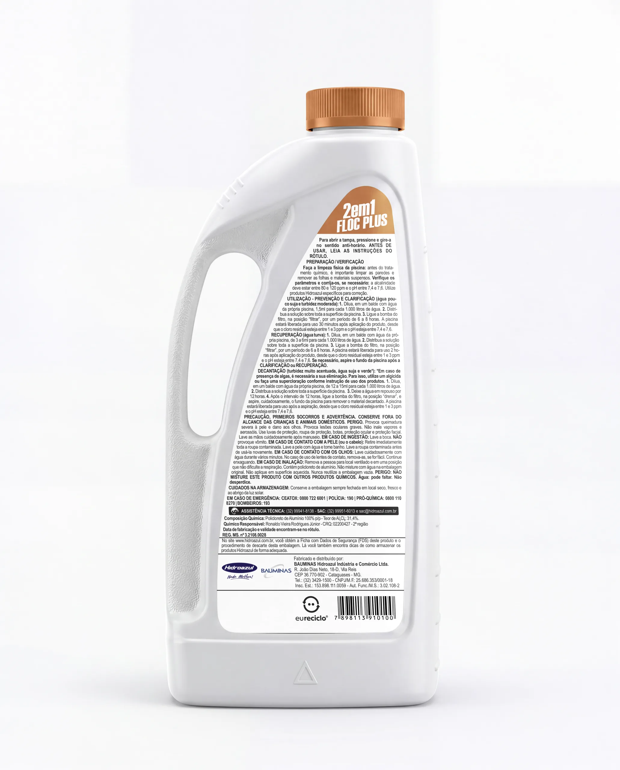 Clarificante e Decantador Floc Plus 2 em 1 — imagem 2