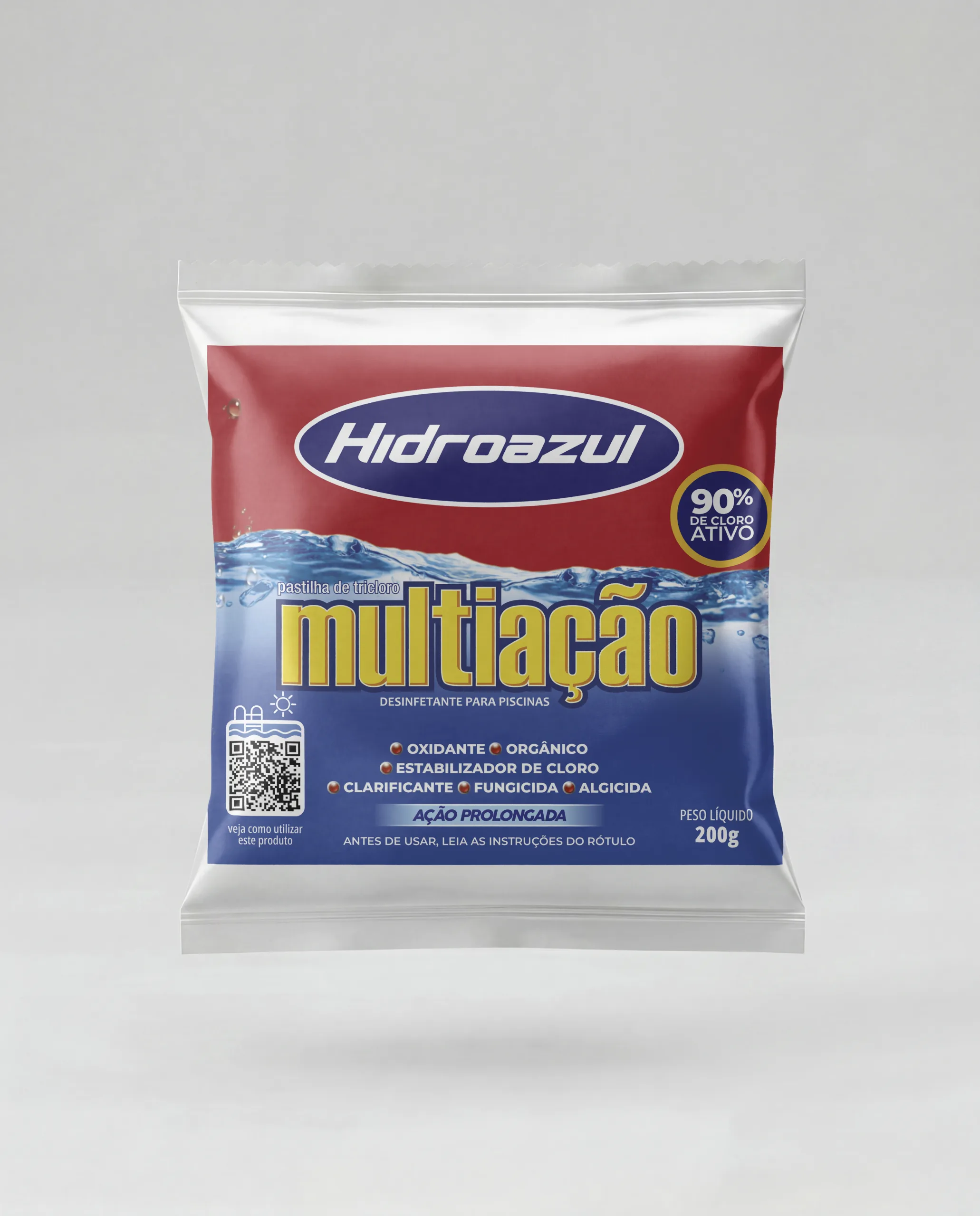 Pastilha de Cloro Multiação