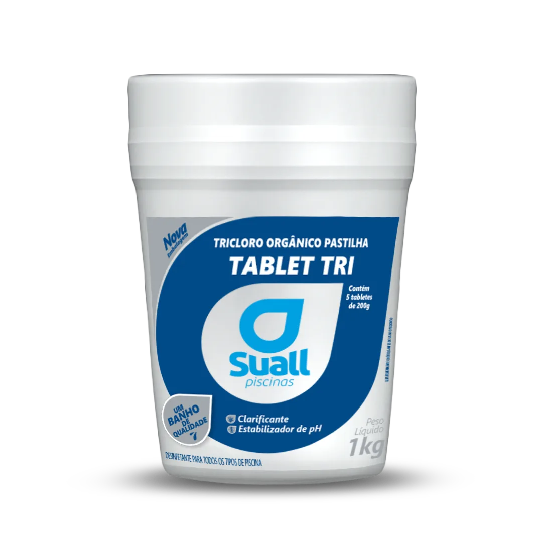 Cloro em Tablete Tricloro Tablet Tri
